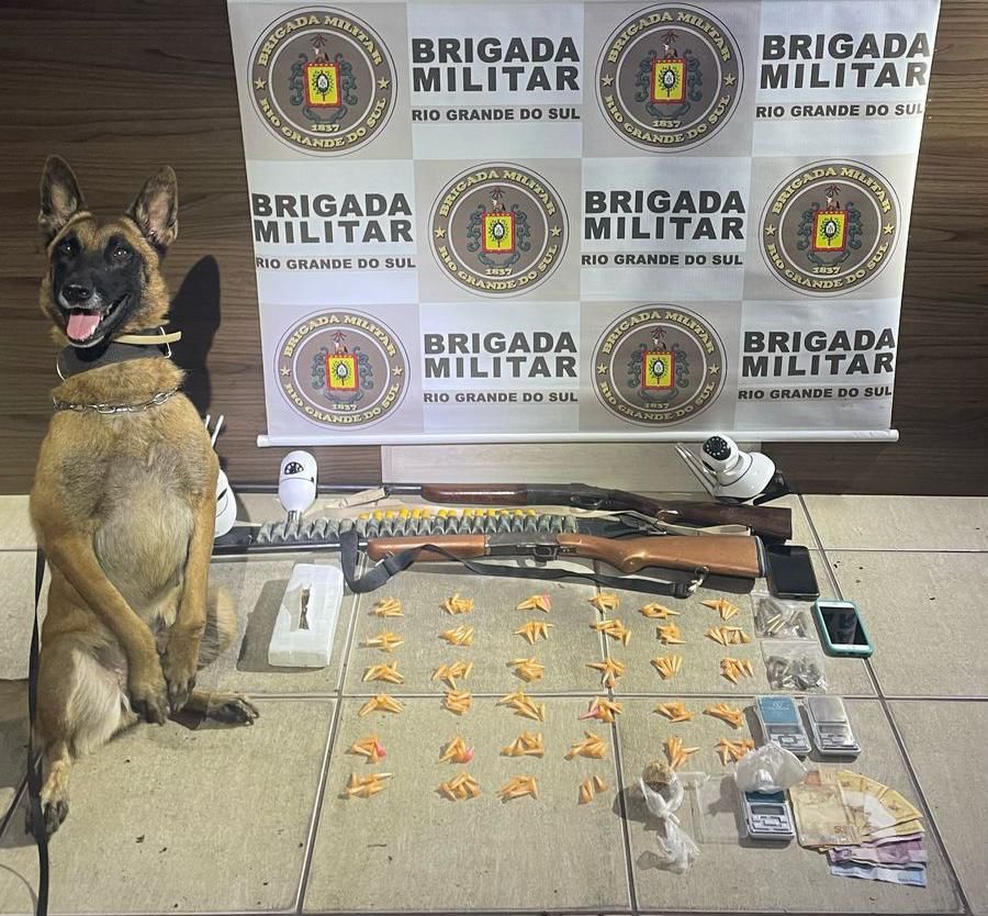 BM REALIZA OPERAÇÃO NO CARAÁ COM APOIO DE CÃO DE FARO