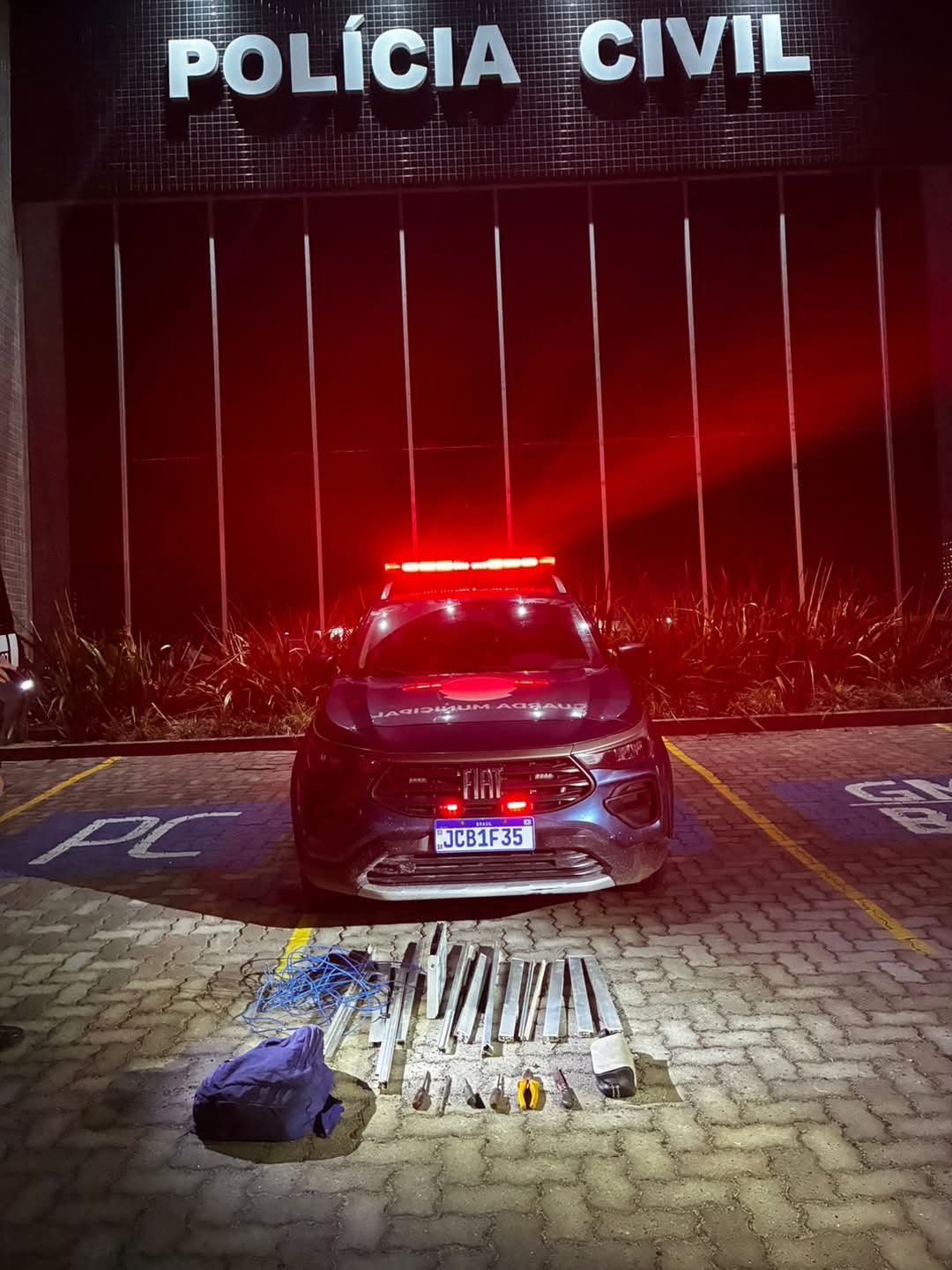 GUARDA MUNICIPAL DE IMBÉ PRENDE HOMEM POR FURTO QUALIFICADO