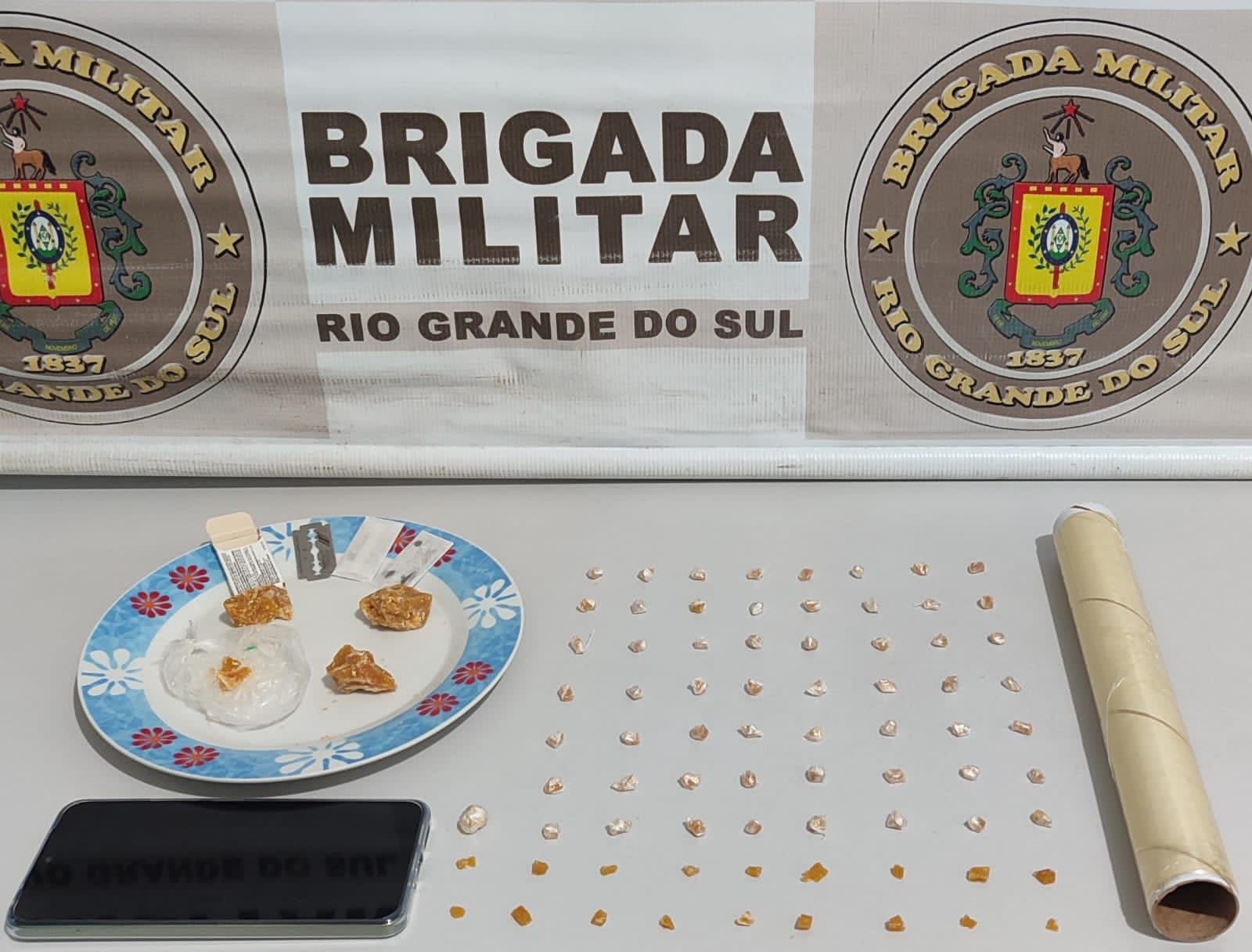 Mulher é presa por tráfico em Osório