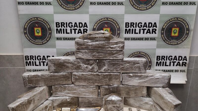 Homem é preso com 16 quilos de maconha em Capão da Canoa