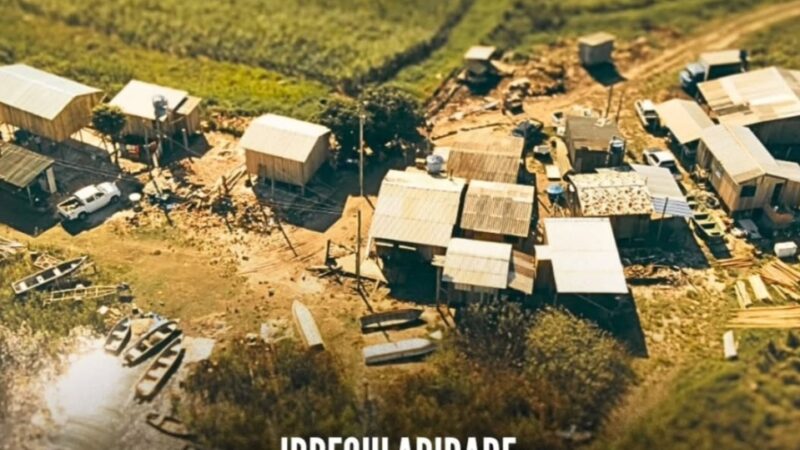 1° BABM flagra construções irregulares em área de preservação permanente