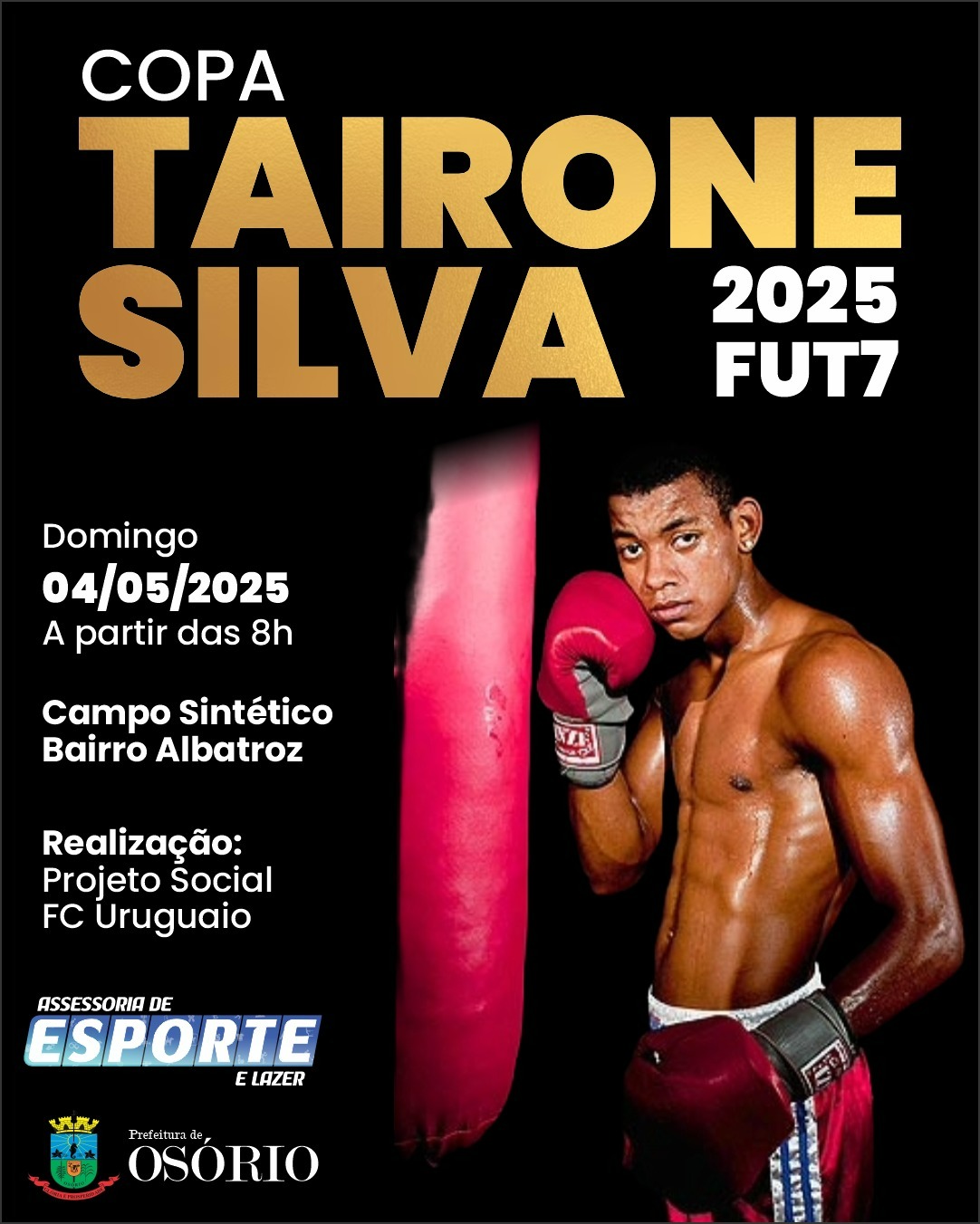 Osório vai sediar no domingo a Copa Tairone Silva de Futebol 7