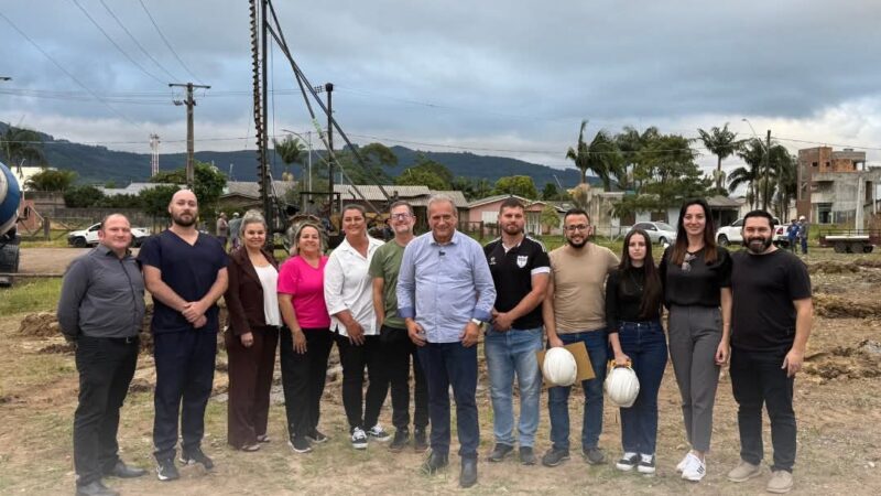 Município de Terra de Areia inicia construção de nova Unidade Básica de Saúde