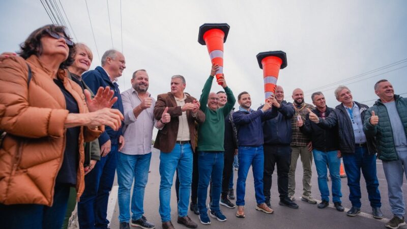 Gabriel Souza inaugura obra de revitalização da Avenida Fernandes Bastos em Tramandaí