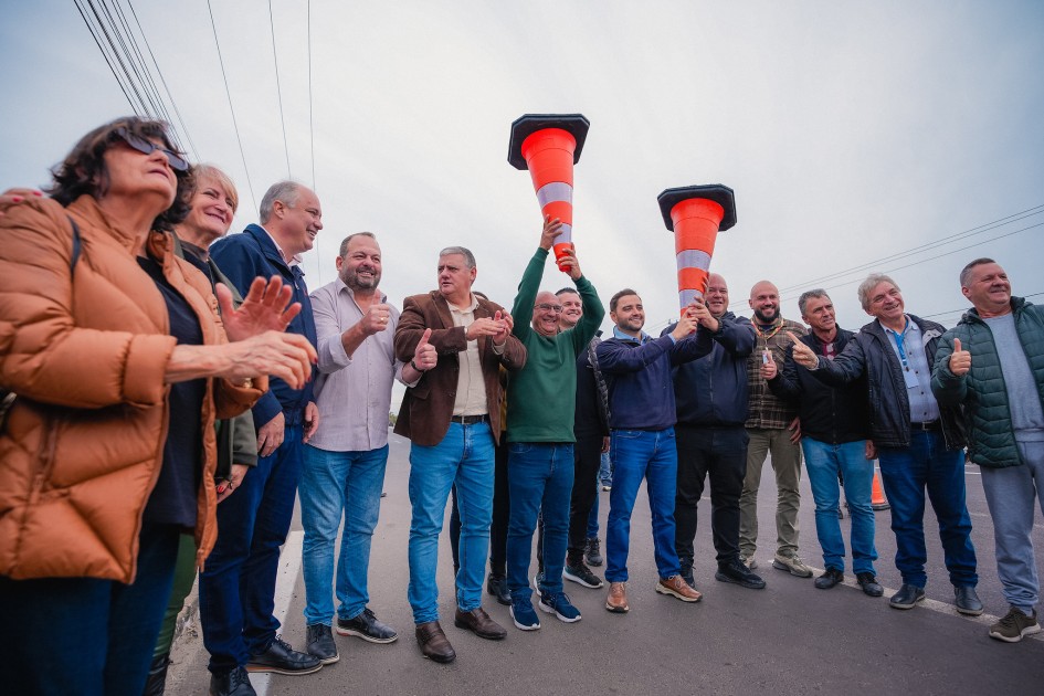 Gabriel Souza inaugura obra de revitalização da Avenida Fernandes Bastos em Tramandaí