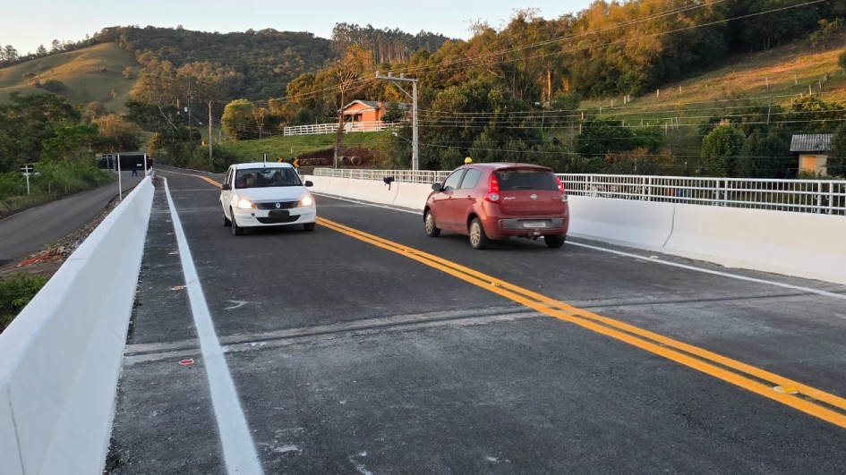 Governo do Estado conclui obra de nova ponte no Litoral Norte, entre Caraá e Santo Antônio da Patrulha