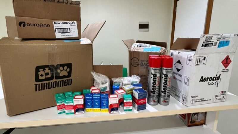 Secretaria da Saúde reforça atendimento veterinário com novos medicamentos para o Canil Municipal de Osório