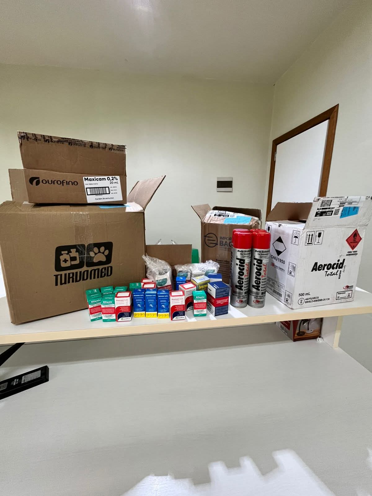 Secretaria da Saúde reforça atendimento veterinário com novos medicamentos para o Canil Municipal de Osório