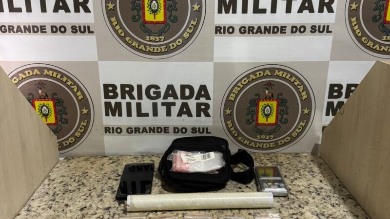 Homem é preso por tráfico no Caraá