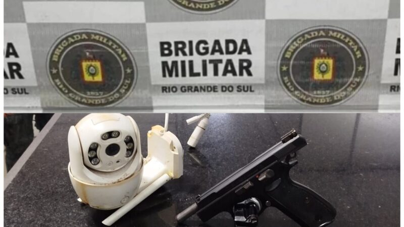 Homem com pistola 9mm é preso em Cidreira