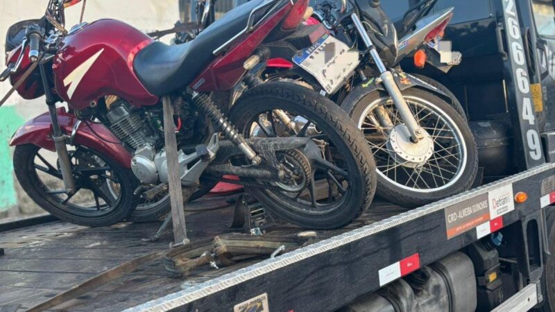 Brigada Militar apreende três motos em Capão da Canoa