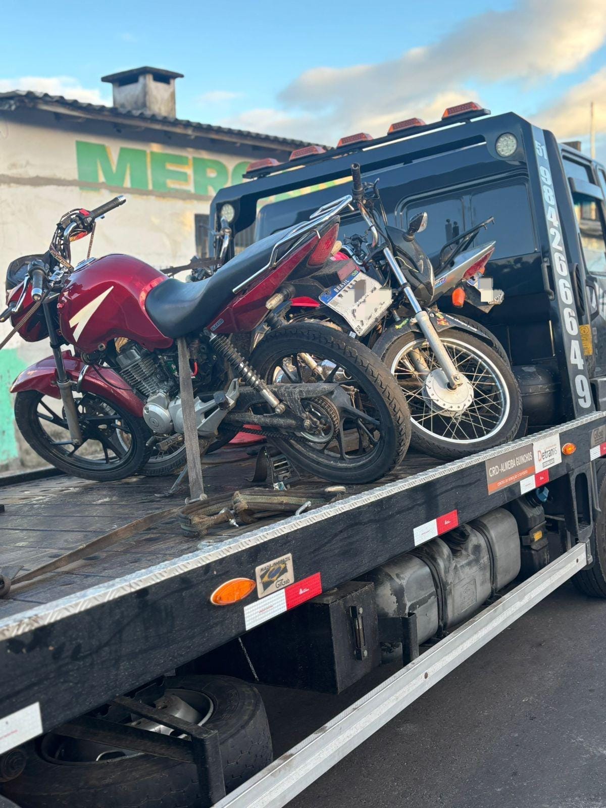 Brigada Militar apreende três motos em Capão da Canoa