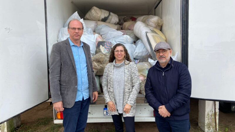 Prefeitura de Torres recebe doações para enfrentar o frio e reforçar abrigos temporários