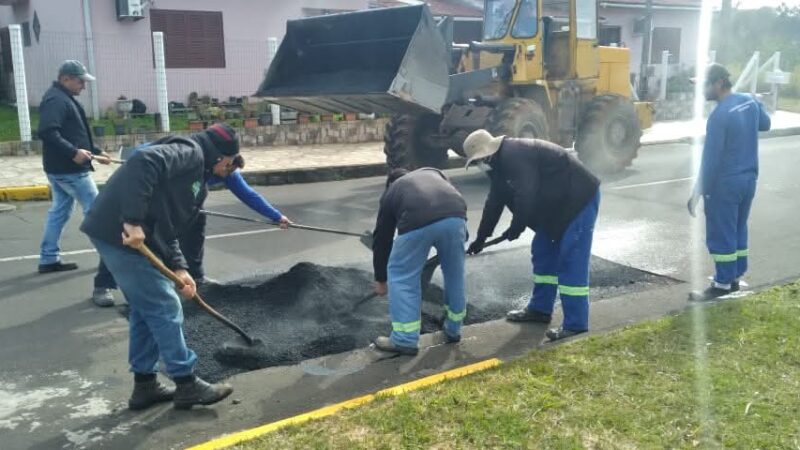 SEGUNDA ETAPA DA OPERAÇÃO TAPA-BURACOS É FINALIZADA EM OSÓRIO