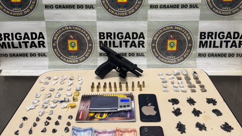 Dois homens são presos com drogas em Capão da Canoa