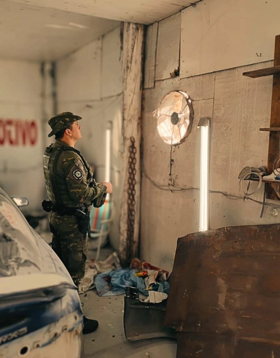 Brigada Militar autua pescador ilegal e chapeação irregular durante ações ambientais no Litoral Norte