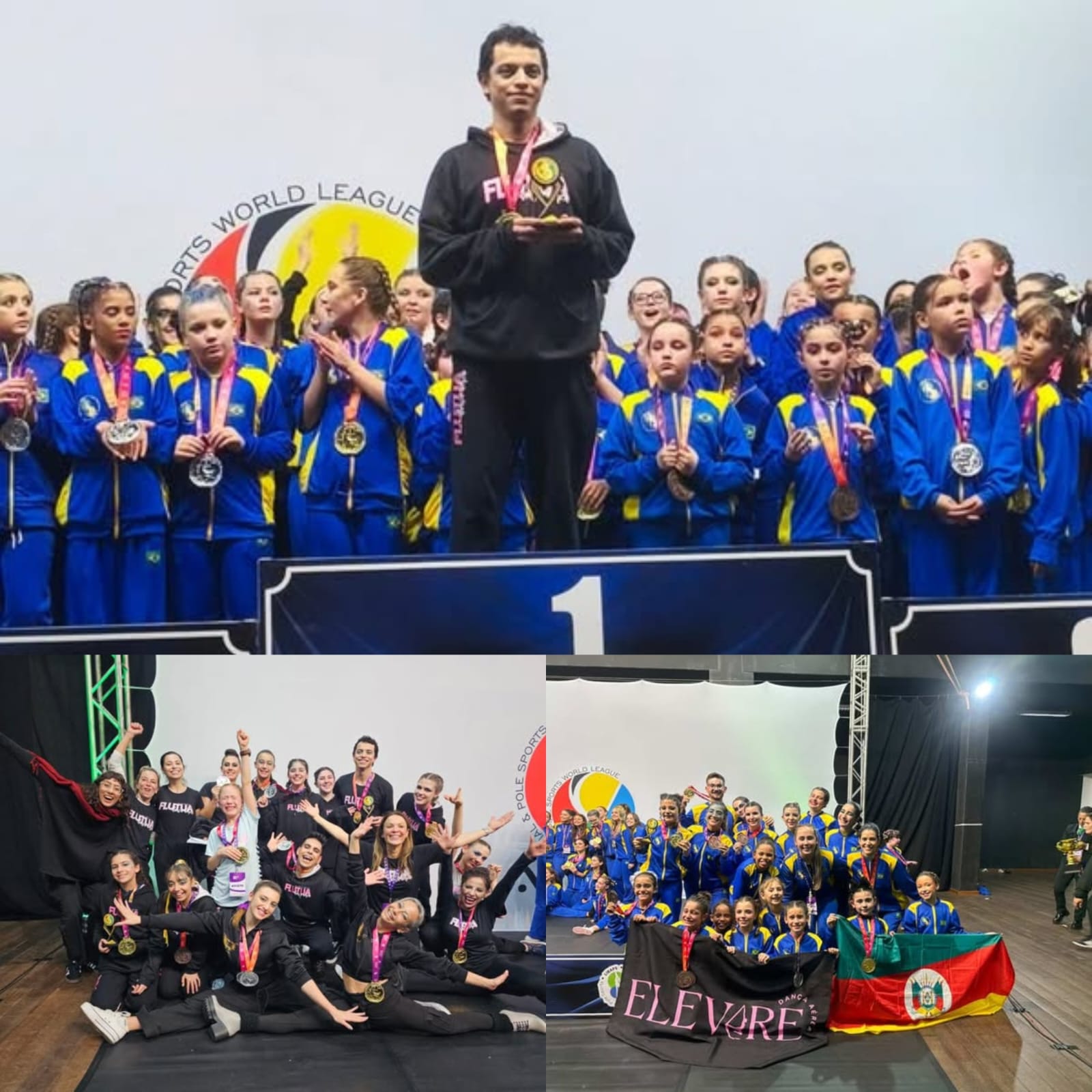 ATLETAS DE OSÓRIO SE CLASSIFICAM PARA MUNDIAL DE DANÇA AÉREA