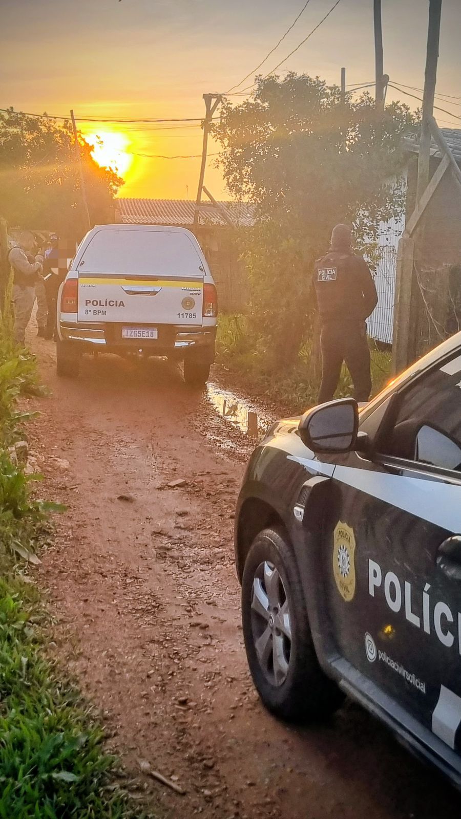 BM e PC realizam ação de saturação em Atlântida Sul