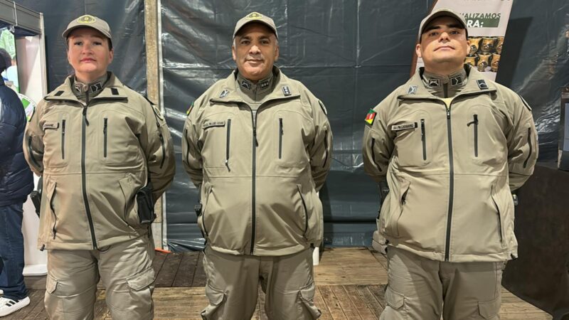 Comandante do 8º BPM prestigia 38ª Fenacan e intensifica ações de policiamento