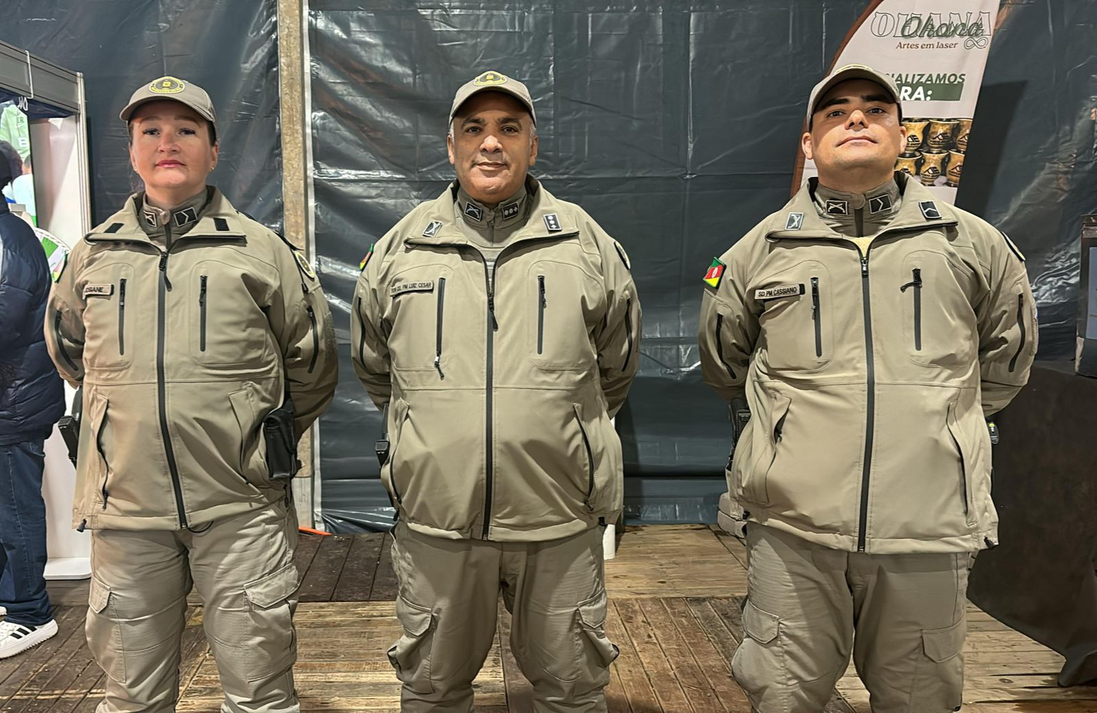 Comandante do 8º BPM prestigia 38ª Fenacan e intensifica ações de policiamento