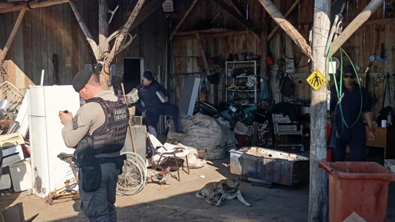 BM realiza Operação Fios e Cabos em Capão da Canoa