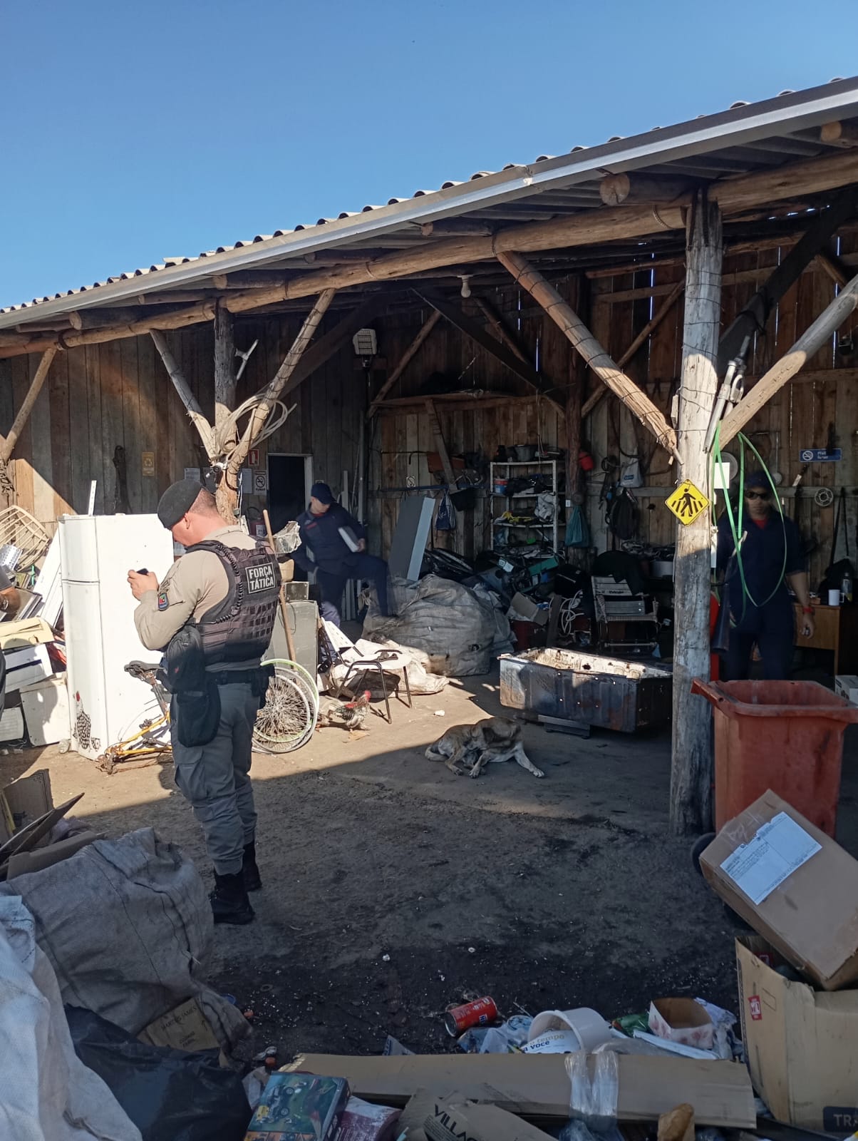 BM realiza Operação Fios e Cabos em Capão da Canoa