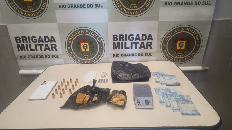 Ações da BM no Litoral Norte resultam em três prisões e apreensão de drogas e armas