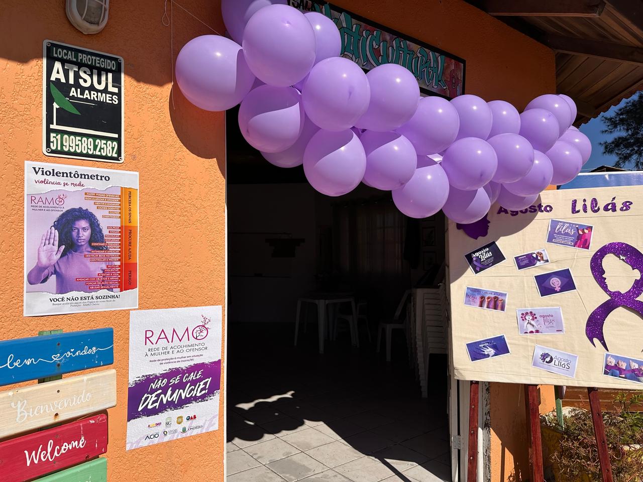 Polícia Civil desenvolve atividades no Agosto Lilás em Osório