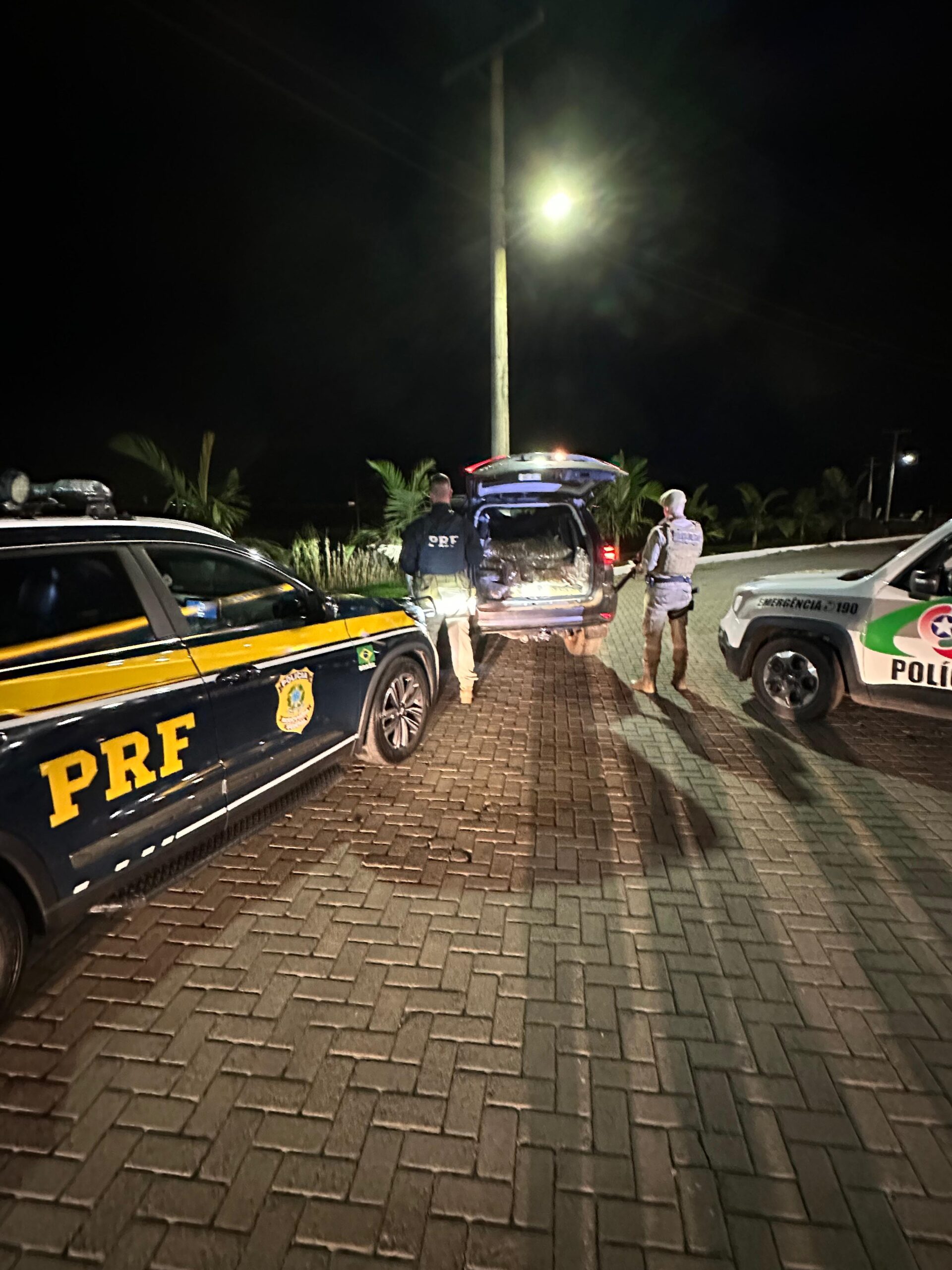 PRF apreende 136 kg de skunk em Passo de Torres