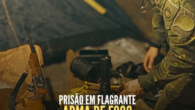 1° BABM realiza prisão de três indivíduos por porte ilegal de arma de fogo e pesca no município de Santo Antônio da Patrulha