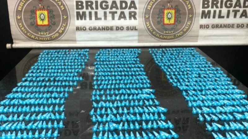 Brigada Militar efetua prisão por tráfico de drogas em Balneário Pinhal