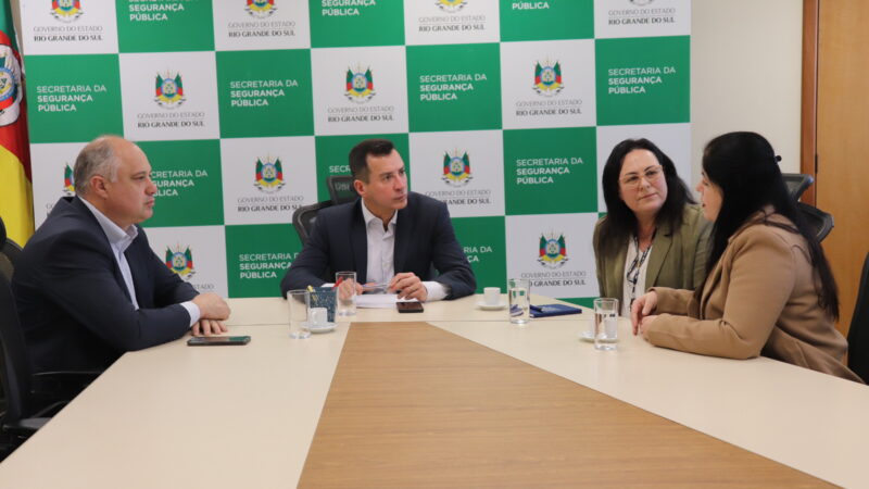 Deputado Luciano Silveira confirma com o secretário de Segurança Pública a instalação da coordenadoria do IGP em Osório