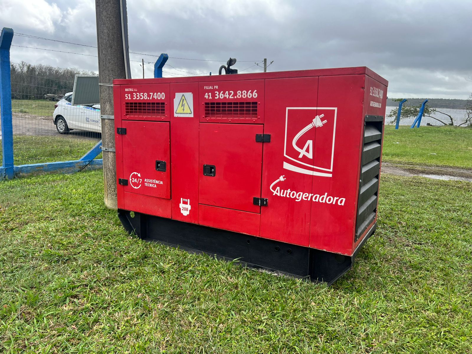 Ciclone extratropical: Corsan investe mais de R$500 mil na locação de geradores de energia para garantir o abastecimento de água no Litoral Norte