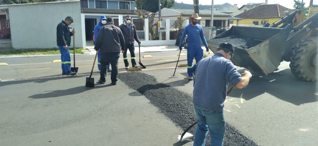 Prefeitura de Osório conclui operação tapa-buracos em ruas da cidade