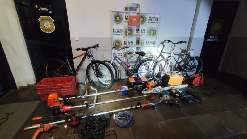 BM prende casal por furto e receptação em Capão da Canoa