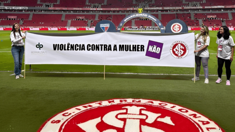 Defensoria Pública e Internacional realizam ação alusiva ao Agosto Lilás