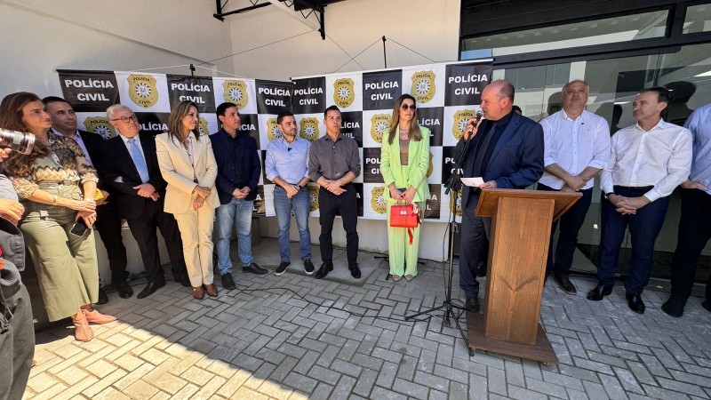 Polícia Civil inaugura nova sede da Delegacia de Polícia de Santo Antônio da Patrulha