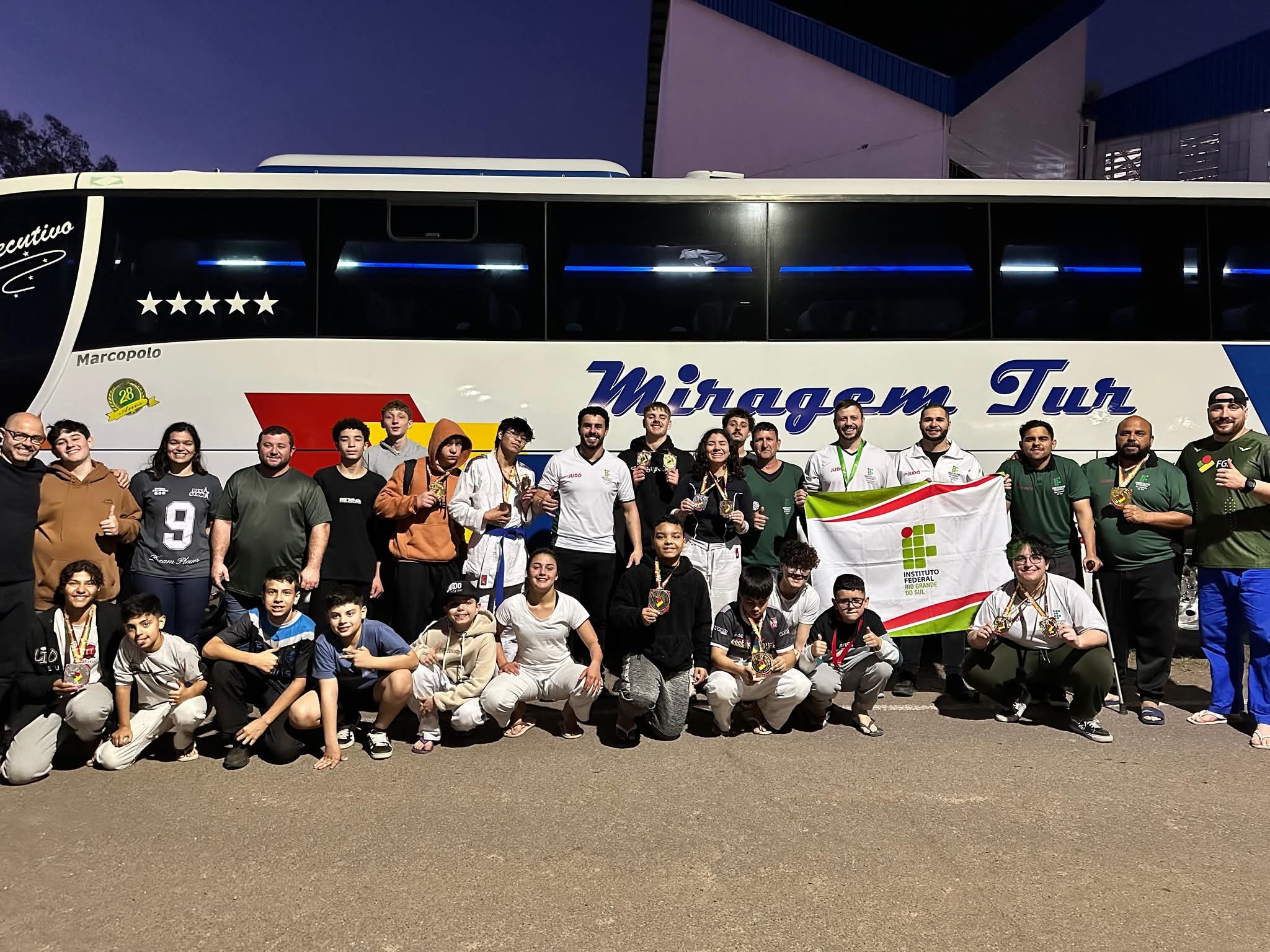 Judocas do IFRS Campus Osório e Projeto Social do município conquistam 17 medalhas na Supercopa Venâncio Aires