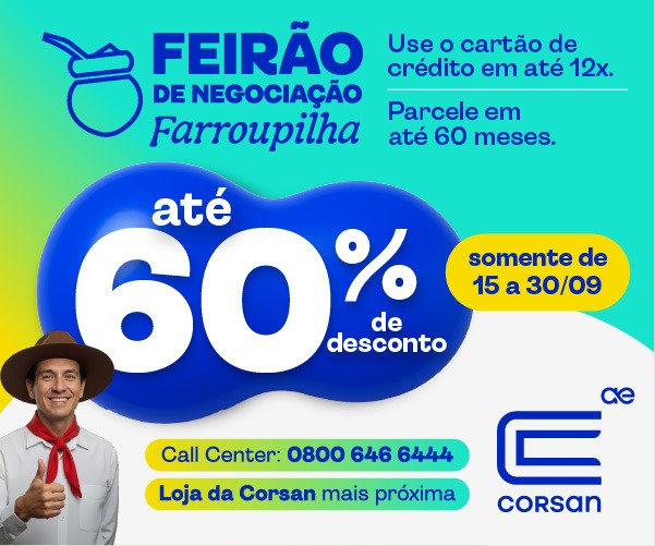 Corsan oferece facilidades para regularização de contas em atraso