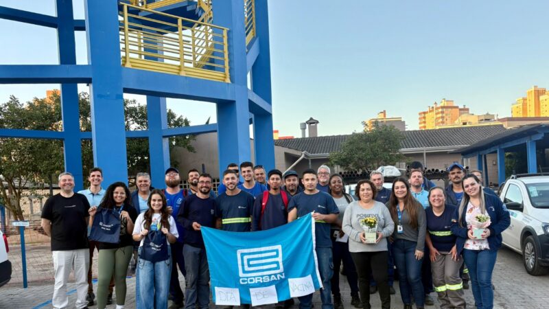 Corsan firma parceria com a Secretaria Municipal da Saúde de Tramandaí para a vacinação de funcionários