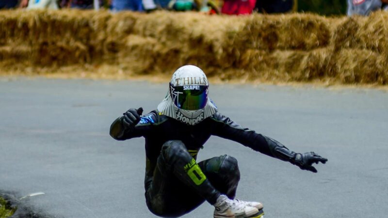 Osório vai sediar a 2ª etapa do Circuito Gaúcho de Skate Velocidade no morro da Borússia