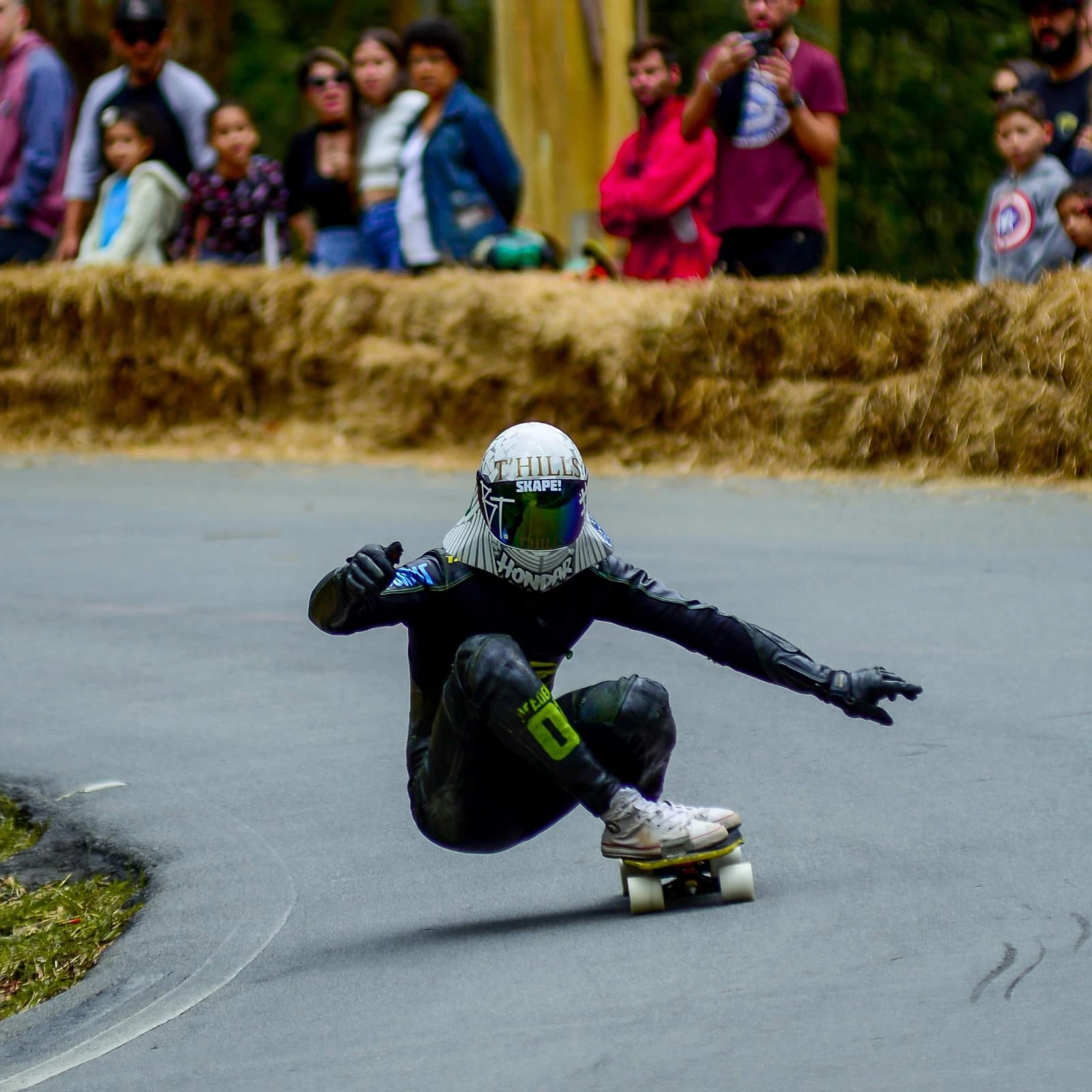 Osório vai sediar a 2ª etapa do Circuito Gaúcho de Skate Velocidade no morro da Borússia