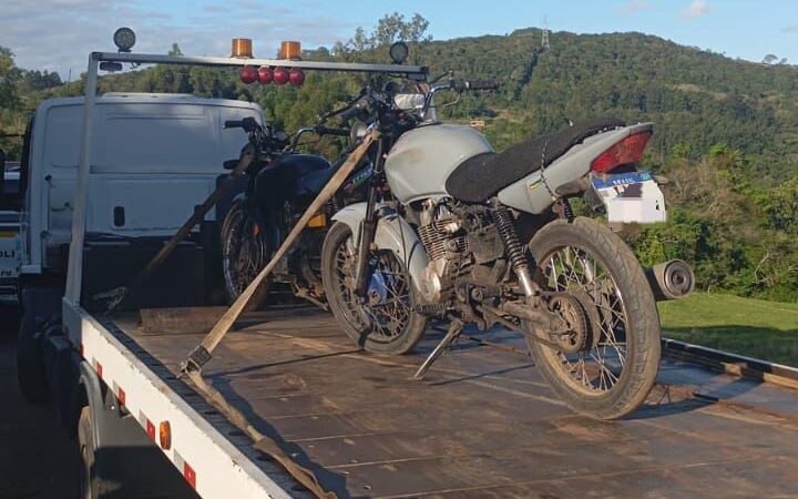 BM intensifica ações no trânsito em Santo Antônio da Patrulha e prende motociclista por adulteração de veículo e direção perigosa
