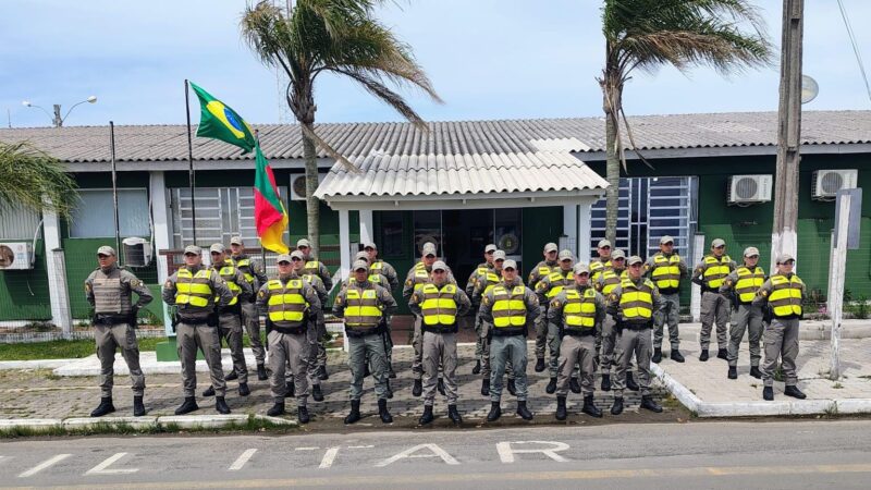 2º BPAT recebe reforço de alunos-soldados em Tramandaí