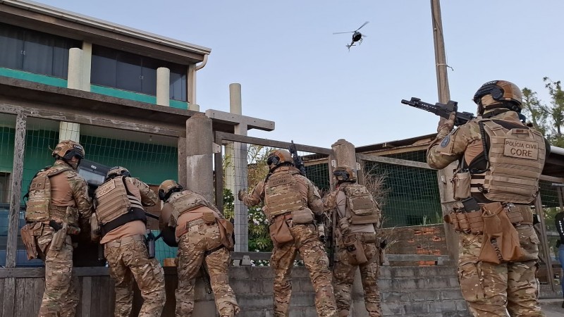 Polícia Civil deflagra Operação Solitarium contra organização criminosa envolvida com tráfico de drogas e lavagem de dinheiro