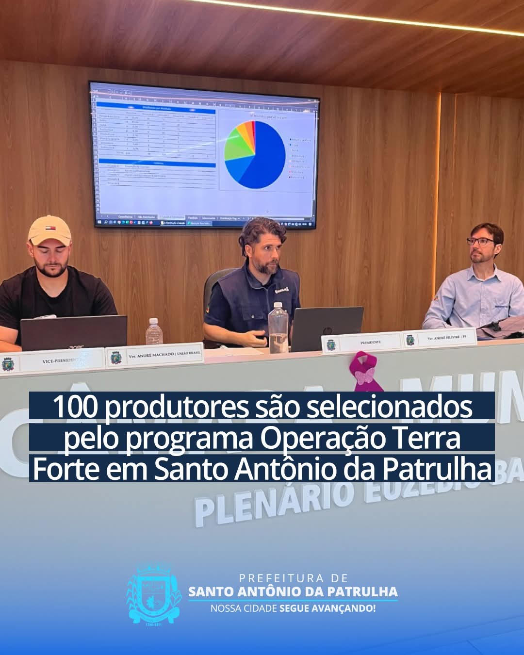 100 produtores são selecionados pelo programa Operação Terra Forte em Santo Antônio da Patrulha