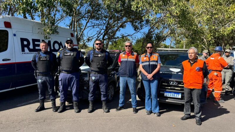 Simulado de emergência da Transpetro mobiliza moradores de Osório e representantes da prefeitura