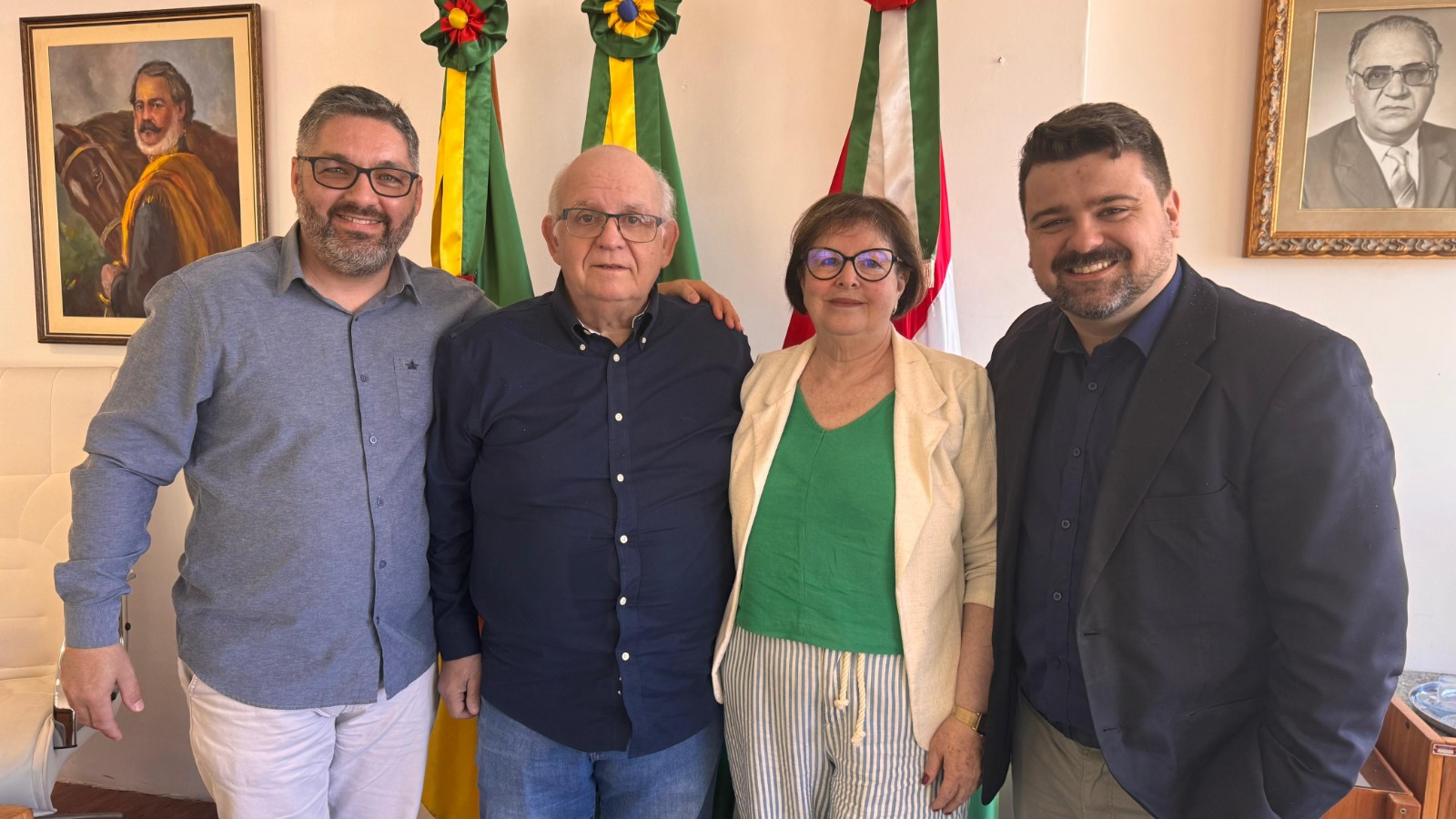 Enedina Paz assume a subprefeitura do distrito de Atlântida Sul em Osório