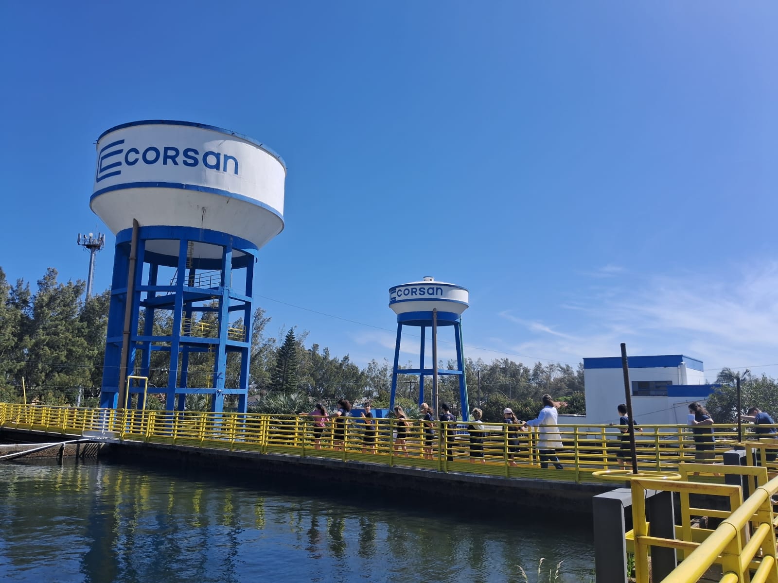 Alunos da Escola Tiradentes, de Imbé, participaram de programas ambientais da Corsan