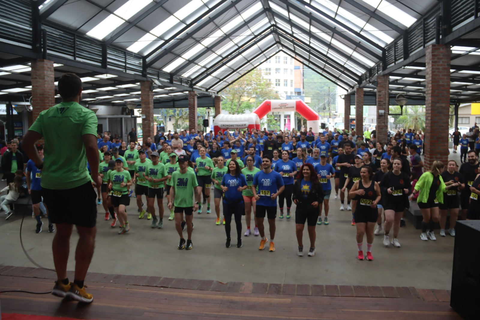 Acio Run reúne mais de 300 corredores no centro de Osório neste domingo
